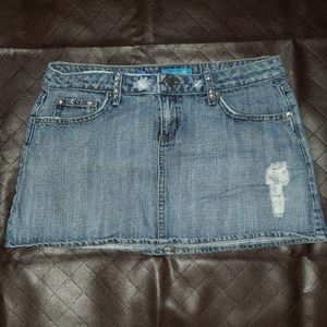 Delia's denim skirt